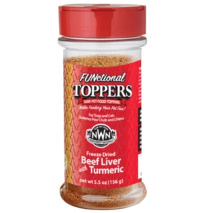 Northwest Naturals Freeze-Dried Beef Liver With Tumeric Topper Dog And Cat Food 5.5 Oz 3 Northwest Naturals Freeze-Dried Beef Liver With Tumeric Topper Dog And Cat Food 5.5 Oz
