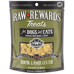 Northwest Naturals Freeze-Dried Lamb Liver Dog And Cat Treats 3 Oz