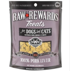 Northwest Naturals Freeze-Dried Pork Liver Dog And Cat Treats 3 Oz
