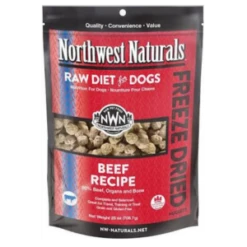 Northwest Naturals Freeze-Dried Raw Beef Nuggets Dog Food