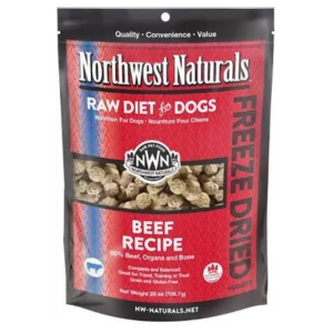 Northwest Naturals Freeze-Dried Raw Beef Nuggets Dog Food 3 Northwest Naturals Freeze-Dried Raw Beef Nuggets Dog Food