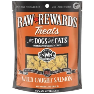 Northwest Naturals Freeze-Dried Salmon Dog And Cat Treats 2.5 Oz 3 Northwest Naturals Freeze-Dried Salmon Dog And Cat Treats 2.5 Oz