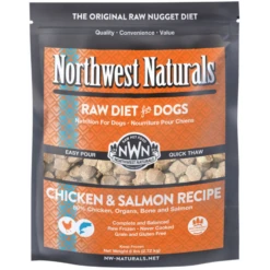 Northwest Naturals Raw Frozen Chicken & Salmon Nuggets Dog Food