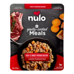 Nulo Freestyle Gently Cooked Meals Beef & Sweet Potato Recipe 9 Oz