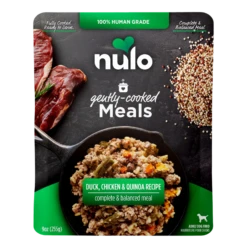 Nulo Freestyle Gently Cooked Meals Duck, Chicken & Quinoa Recipe 9 Oz