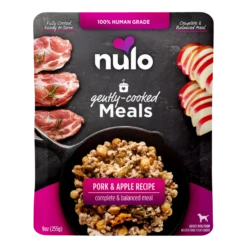 Nulo Freestyle Gently Cooked Meals Pork & Apple Recipe 9 Oz