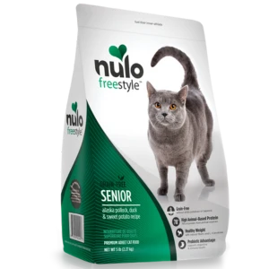 Nulo Freestyle Grain-Free Cat Senior Pollock & Duck Recipe Dry Cat Food 3 Nulo Freestyle Grain-Free Cat Senior Pollock & Duck Recipe Dry Cat Food