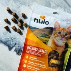 Nulo Functional Grain-Free Digestive Health Chicken Cat Treats, 4 Oz 7 Nulo Functional Grain-Free Digestive Health Chicken Cat Treats, 4 Oz -Mutts And Co-us NuloFunctionalGrain FreeDigestiveHealthChickenCattreats 4oz 1