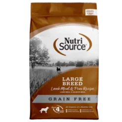 NutriSource Grain-Free Large Breed Lamb Meal & Peas Formula Dry Dog Food