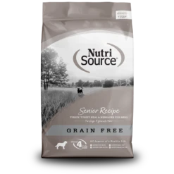 NutriSource Grain-Free Senior Formula Dry Dog Food