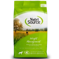 NutriSource Weight Management Chicken & Rice Formula Dry Dog Food