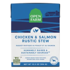 Open Farm Grain-Free Rustic Stew Wild Chicken & Salmon Wet Dog Food 12.5 Oz.