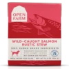 Open Farm Grain-Free Rustic Stew Wild Salmon Wet Dog Food 12.5 Oz. 2 Open Farm Grain-Free Rustic Stew Wild Salmon Wet Dog Food 12.5 Oz. -Mutts And Co-us OpenFarmGrainFreeWildSalmonStewDogFood12.5oz. 1