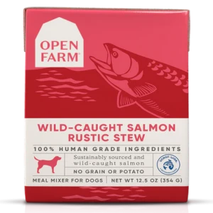 Open Farm Grain-Free Rustic Stew Wild Salmon Wet Dog Food 12.5 Oz. 3 Open Farm Grain-Free Rustic Stew Wild Salmon Wet Dog Food 12.5 Oz.