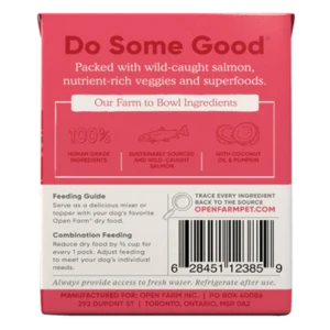 Open Farm Grain-Free Rustic Stew Wild Salmon Wet Dog Food 12.5 Oz. 4 Open Farm Grain-Free Rustic Stew Wild Salmon Wet Dog Food 12.5 Oz. - Image 2