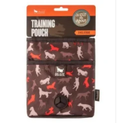 P.L.A.Y. Pet Lifestyle And You Scout & About Deluxe Training Pouch Mocha