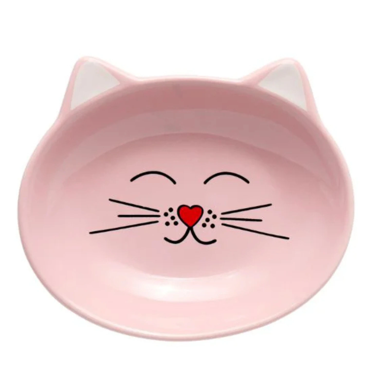 Park Life Designs Oscar Food Dish For Cats 4" Pink 3 Park Life Designs Oscar Food Dish For Cats 4" Pink