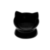 Park Life Designs Oscar Tilt Food Dish For Cats 5" Black -Mutts And Co-us ParkLifeDesignsOscarTiltFoodDishforCats5Black