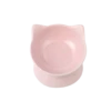 Park Life Designs Oscar Tilt Food Dish For Cats 5" Pink -Mutts And Co-us ParkLifeDesignsOscarTiltFoodDishforCats5Pink