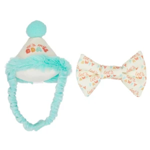 Pearhead Happy Purrday Cat Hat And Bowtie Set 3 Pearhead Happy Purrday Cat Hat And Bowtie Set
