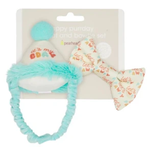 Pearhead Happy Purrday Cat Hat And Bowtie Set 4 Pearhead Happy Purrday Cat Hat And Bowtie Set - Image 2