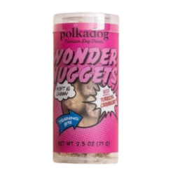 Polka Dog Mini Tube Wonder Nuggets Turkey & Cranberry Soft & Chewy Dog Treats 2.5oz