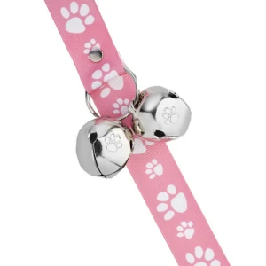 Poochie Pets PoochieBells® Dog Doorbells Signature Tracks Pink 3 Poochie Pets PoochieBells® Dog Doorbells Signature Tracks Pink