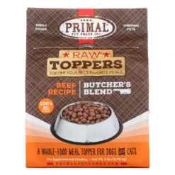 Primal Frozen Topper Butcher's Blend Beef, 2 Lb