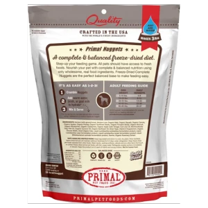Primal Nuggets Venison Formula Freeze-Dried Dog Food 4 Primal Nuggets Venison Formula Freeze-Dried Dog Food - Image 2