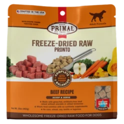 Primal Pronto Beef Formula Freeze-Dried Dog Food