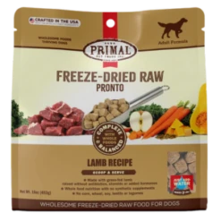 Primal Pronto Lamb Formula Freeze-Dried Dog Food
