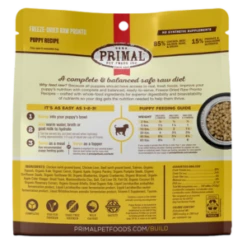 Mutts And Co-us -Mutts And Co-us PrimalPuppyProntoChicken SalmonFormulaFreeze DriedDogFood 4