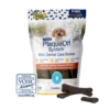 Proden PlaqueOff Mini Dental Care Bones Peanut Butter & Bacon, 12oz -Mutts And Co-us ProdenPlaqueOffMiniDentalCareBonesPeanutButter Bacon 12oz