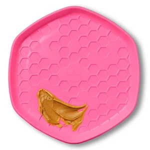 Project Hive Pet Company Disc & Lick Mat Dog Toy Wild Berry Scent 4 Project Hive Pet Company Disc & Lick Mat Dog Toy Wild Berry Scent - Image 2