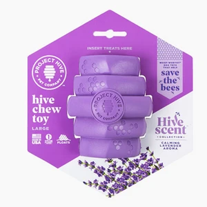 Project Hive Pet Company Dog Chew Toy Calming Lavender, Large 4 Project Hive Pet Company Dog Chew Toy Calming Lavender, Large - Image 2