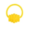 Project Hive Pet Company Looped Hive Dog Toy, Yellow, Small/ Medium -Mutts And Co-us ProjectHivePetCompanyLoopedHiveDogToy Yellow SmallMedium