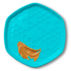 Project Hive Pet Company Disc & Lick Mat Dog Toy Soothing Vanilla Scent 7 Project Hive Pet Company Disc & Lick Mat Dog Toy Soothing Vanilla Scent -Mutts And Co-us ProjectHivePetCompanyVanillaDiscDogToy 2