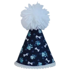 Pup Party Hats Blue Paws Party Hat For Dogs And Cats Assorted
