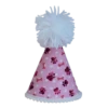 Pup Party Hats Pink Paws Party Hat For Dogs And Cats -Mutts And Co-us PupPartyHatsPinkPawsPartyHatforDogsandCatsAssorted 1