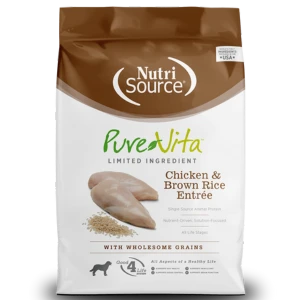 PureVita Chicken & Brown Rice Dry Dog Food 3 PureVita Chicken & Brown Rice Dry Dog Food