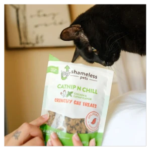 Shameless Pets Crunchy Catnip N Chill Cat Treats, 2.5oz 10 Shameless Pets Crunchy Catnip N Chill Cat Treats, 2.5oz - Image 8