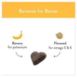 Shameless Pets Soft-Baked Bananas For Bacon Biscuits For Dogs, 6oz -Mutts And Co-us ShamelessPetsSoft BakedBananasforBaconBiscuitsforDogs 6oz 3