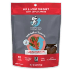 Shameless Pets Soft-Baked Lobster Rollover Biscuits For Dogs, 6oz