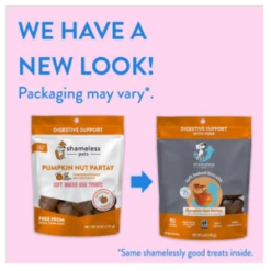 Shameless Pets Soft-Baked Pumpkin Nut Par-Tay Biscuits For Dogs, 6oz 12 Shameless Pets Soft-Baked Pumpkin Nut Par-Tay Biscuits For Dogs, 6oz -Mutts And Co-us ShamelessPetsSoft BakedPumpkinNutPar TayBiscuitsforDogs 6oz 4
