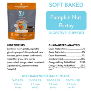 Shameless Pets Soft-Baked Pumpkin Nut Par-Tay Biscuits For Dogs, 6oz 6 Shameless Pets Soft-Baked Pumpkin Nut Par-Tay Biscuits For Dogs, 6oz - Image 4