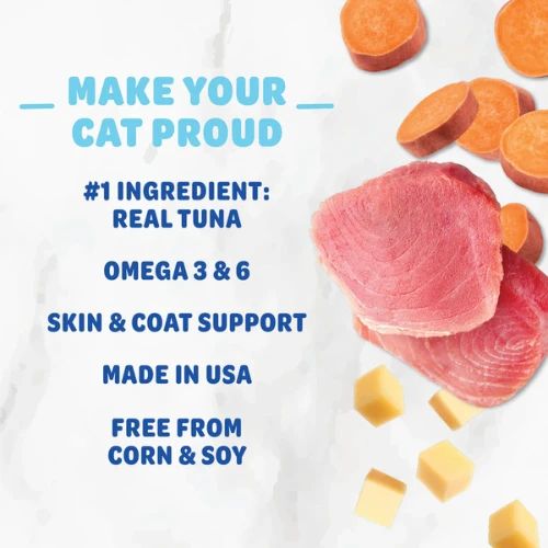 Shameless Pets Crunchy More Tuna, Cheese Cat Treats, 2.5oz 5 Shameless Pets Crunchy More Tuna, Cheese Cat Treats, 2.5oz - Image 3