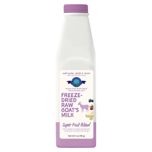 Shepherd Boy Farms Raw Goat's Milk Super Fruit Freeze-Dried Dog & Cat Food 3 Shepherd Boy Farms Raw Goat's Milk Super Fruit Freeze-Dried Dog & Cat Food