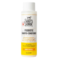 Skout's Honor Probiotic Cat Shampoo + Conditioner Honeysuckle 16-oz