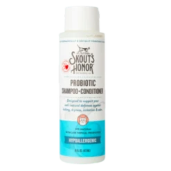 Skout's Honor Probiotic Cat Shampoo + Conditioner Hypoallergenic Fragrance Free 16-oz