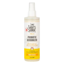 Skout's Honor Probiotic Daily Use Cat Deodorizer Honeysuckle 8-oz